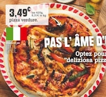 Promo pizza verdure à 3,49 € dans le catalogue Fresh à Castelnau-d'Estrétefonds