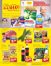 Aktueller Netto Marken-Discount Prospekt mit Fleisch, "Aktuelle Angebote", Seite 1