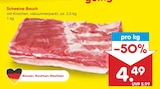 Schweine-Bauch Angebote bei Netto Marken-Discount Ibbenbüren für 4,49 €