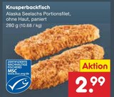 Knusperbackfisch im Angebot bei Netto Marken-Discount in Magdeburg Knusperbackfisch Angebote bei Netto Marken-Discount Magdeburg für 2,99 €