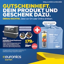 EURONICS Berlet Prospekt für Arnsberg: "GUTSCHEINHEFT. DEIN PRODUKT UND GESCHENK DAZU.", 25 Seiten, 25.09.2024 - 08.10.2024