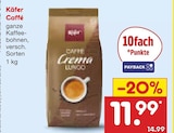 Käfer Caffé bei Netto Marken-Discount im Prospekt "" für 11,99 €