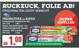 FRISCHHALTEFOLIE oder ALUFOLIE Angebote von Toppits bei Marktkauf Münster für 1,00 €