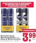 Aktuelles Men Fresh Active Deo Spray Angebot bei E center in Mannheim ab 3,99 €