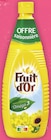 Huile végétale Oméga 3 - Fruit d'Or en promo chez Intermarché Hyper Huile végétale Oméga 3 - Fruit d'Or dans le catalogue Intermarché Hyper