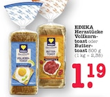Vollkorn-Toast Angebote von EDEKA Herzstücke bei E center Ludwigshafen für 1,19 €