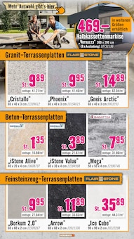 Terrassenplatten im Hornbach Prospekt "Du willst es. Dann bau es." mit 36 Seiten (Saarbrücken)