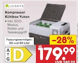 Kompressor Kühlbox Yukon von Juskys für 179,99 € bei Netto Marken-Discount im Angebot Kompressor Kühlbox Yukon von Juskys im aktuellen Netto Marken-Discount Prospekt