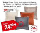 Kissen im Angebot bei Opti-Wohnwelt in Lüneburg Kissen Angebote bei Opti-Wohnwelt Lüneburg für 24,99 €