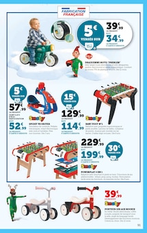 Promotion Draisienne dans le prospectus Hyper U, valable du 21/10/2025 au 07/12/2025 Promo Draisienne dans le catalogue Hyper U du moment à la page 91