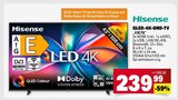 QLED-4K-UHD-TV 43E70 Angebote von Hisense bei Marktkauf Wangen für 239,99 €
