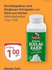 Bergbauern Schlagrahm bei GLOBUS im Krumbach Prospekt für 1,00 €