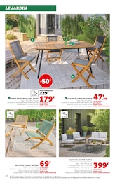 Offre Chaise Pliante dans le catalogue Super U du moment à la page 22