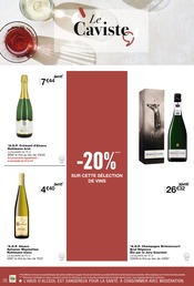 Promos Champagne Brut dans le catalogue "GILLES, 100 ANS, ET 100 % BIO" de Monoprix à la page 26