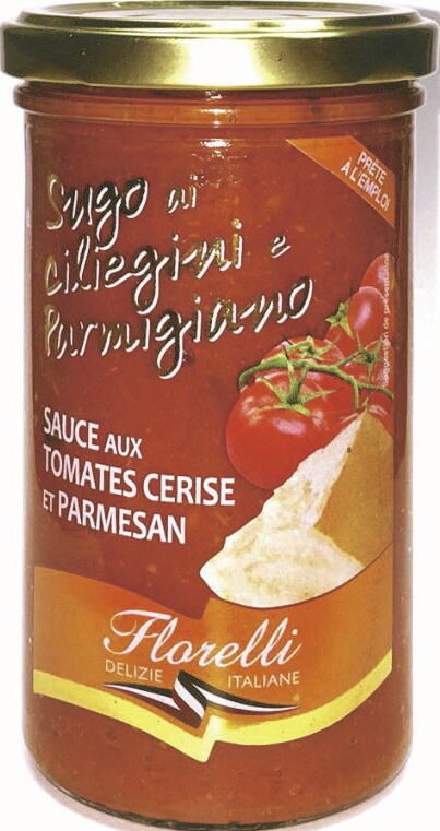 Sauce aux Tomates Cerise et Parmesan
