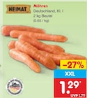 Möhren von Heimat für 1,29 € bei Netto Marken-Discount im Angebot Möhren von Heimat im aktuellen Netto Marken-Discount Prospekt
