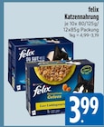Katzennahrung im E xpress Prospekt Katzennahrung von Felix im aktuellen E xpress Prospekt für 3,99 €