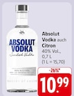 Vodka auch Citron im Angebot bei EDEKA in Pirmasens Vodka auch Citron Angebote von Absolut bei EDEKA Pirmasens für 10,99 €