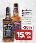 Aktuelles Tennessee Whiskey Angebot bei combi in Melle ab 15,99 €