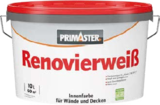 Renovierweiß im Angebot bei Globus-Baumarkt in Plauen Renovierweiß Angebote von Primaster bei Globus-Baumarkt Plauen für 19,99 €