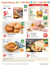 Promos Pizza dans le catalogue "LE GOÛT DU RÉCONFORT" de Auchan Supermarché Pizza en promo dans le catalogue Auchan Supermarché à la page 4