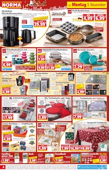 Kalender Angebot im Norma Prospekt, gültig von 03.11.2025 bis 08.11.2025 Kalender Angebot im aktuellen Norma Prospekt auf Seite 4
