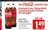 Coca-Cola, Fanta oder Sprite im Angebot bei EDEKA in Osnabrück Coca-Cola, Fanta oder Sprite Angebote von Coca-Cola bei EDEKA Osnabrück für 1,49 €