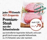 Aktuelles Premium-Steak aus der Schweinelende Angebot bei REWE in Ingolstadt ab 0,79 €