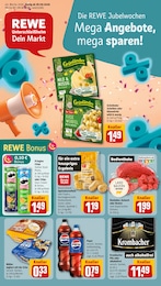 Aktueller REWE Prospekt, "Dein Markt", mit Angeboten der Woche, gültig von 28.09.2026 bis 28.09.2026