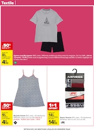 Prix et réduction Boxer Homme dans le prospectus Carrefour en cours Offre Boxer Homme dans le catalogue Carrefour du moment à la page 65
