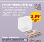 Behälter mit Messlöffel von Brabantia im aktuellen Penny Prospekt