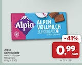 Schokolade von Alpia im aktuellen famila Nordwest Prospekt
