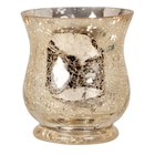 Photophore en verre doré en promo chez Maisons du Monde Pontoise à 12,99 €