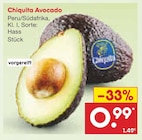 Avocado im Netto Marken-Discount Prospekt Avocado von Chiquita im aktuellen Netto Marken-Discount Prospekt für 0,99 €