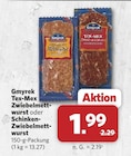 Aktuelle Wurst Angebote bei combi in Paderborn Aktuelles Tex-Mex Zwiebelmettwurst Angebot bei combi in Paderborn ab 1,99 €