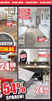 Laminat im Witthus Heimtex-Fachmarkt GmbH Prospekt "BLACK WEEK" mit 10 Seiten (Bremen)