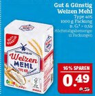 Weizen Mehl Angebote von Gut & Günstig bei Marktkauf Erlangen für 0,49 €