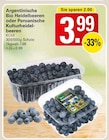 WEZ - Argentinische Bio Heidelbeeren Angebot im Prospekt Argentinische Bio Heidelbeeren bei WEZ im Prospekt "" für 3,99 €
