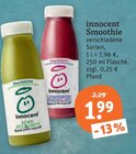 Aktuelles Smoothie Angebot bei tegut in Erfurt ab 1,99 €