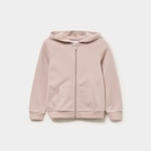 Promo Sweat zippé à capuche droit taupe fille à 8,99 € dans le catalogue La Halle à Le Grand-Quevilly