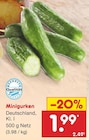 Gurke im Netto Marken-Discount Prospekt Minigurken von Qualität im aktuellen Netto Marken-Discount Prospekt für 1,99 €