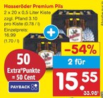 Netto Marken-Discount Uebigau - Hasseröder Premium Pils Angebot im Prospekt Hasseröder Premium Pils bei Netto Marken-Discount im Uebigau Prospekt für 15,55 €