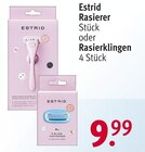 Rasierer oder Rasierklingen von Estrid im aktuellen Rossmann Prospekt für 9,99 €