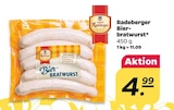 Bierbratwurst Angebote von Radeberger bei Netto mit dem Scottie Eberswalde für 4,99 €