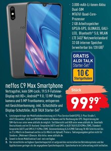 C9 Max Smartphone bei ALDI Nord in Stade C9 Max Smartphone im Angebot bei ALDI Nord Stade für 99,99 €
