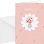 Grußkarte Ostern Lasercut Blume von CACTUS im aktuellen dm-drogerie markt Prospekt