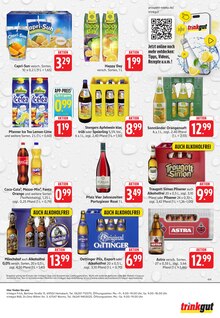 Coca Cola im Trinkgut Prospekt "Aktuelle Angebote" mit 6 Seiten (Weinheim)