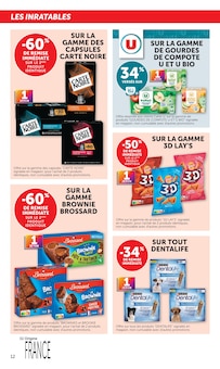 Promotion Couches dans le prospectus Super U, valable du 08/09/2026 au 20/09/2026 Promo Couches dans le catalogue Super U du moment à la page 12