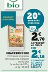 Crackers - U Bio dans le catalogue Super U
