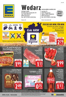 Cola im EDEKA Prospekt "Aktuelle Angebote" mit 24 Seiten (Wuppertal)